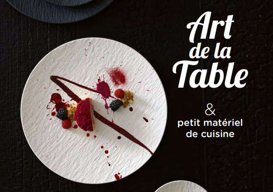 Télécharger notre catalogue Art de la table & petit matériel