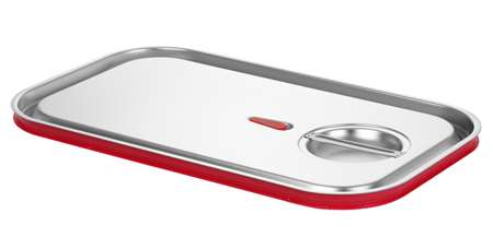 COUVERCLE GN 1/6 GASTRONORME BORD EN SILICONE BUDGET LINE
