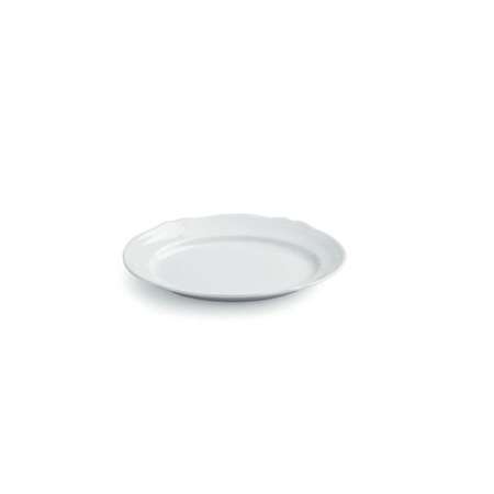 PLAT OVALE 26X20CM OPERA BIANCO