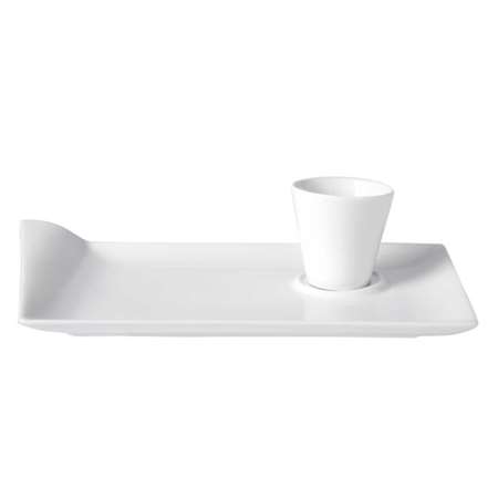 ASSIETTE CAFE GOURMAND 25X18CM