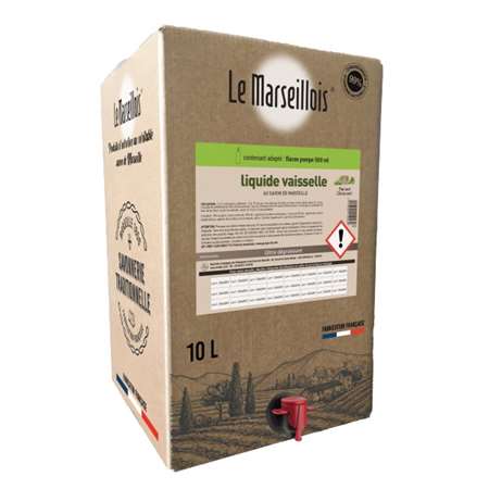 BAG-IN-BOX LIQUIDE VAISSELLE LE MARSEILLOIS