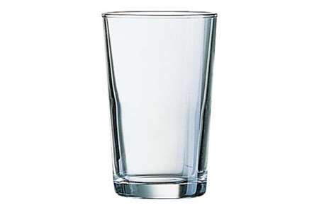 VERRE CONIQUE Ø5XH7.5CM 8CL