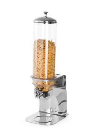 DISTRIBUTEUR CEREALES INOX ET POLYCARBONATE 4L