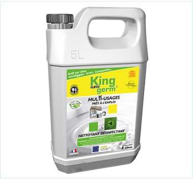 KING FLASH GERM ACIDE LACTIQUE SANS PARFUM 5L