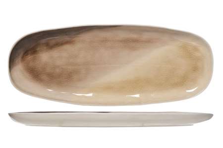 ASSIETTE YINDI PLAT OVAL 14.5X36CM