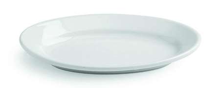 ASSIETTE OVALE PORCELAINE ALBERGO 28.4x18.8CM