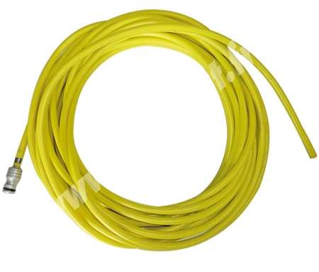 FLEXIBLE DUROFLEX 25M AVEC CONNECTEUR JAUNE