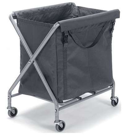 CHARIOT A LINGE "X" PLIANT + 1 SAC EN TOILE RENFORCEE NX1501