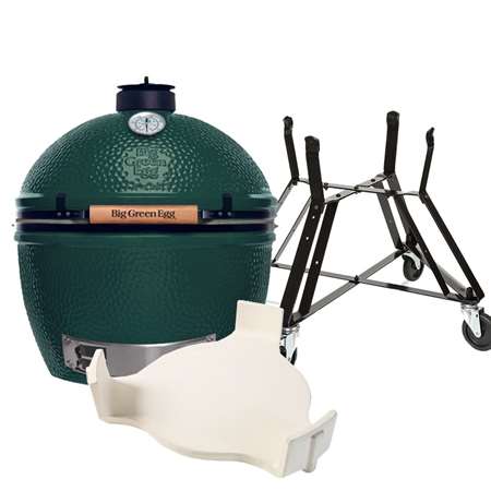 BIG GREEN EGG PACK XL+ BERCEAU + CONVEGGTOR