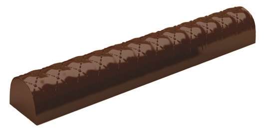 MOULE BUCHE 50X8.5X6.5CM MATELASSE PLASTIQUE