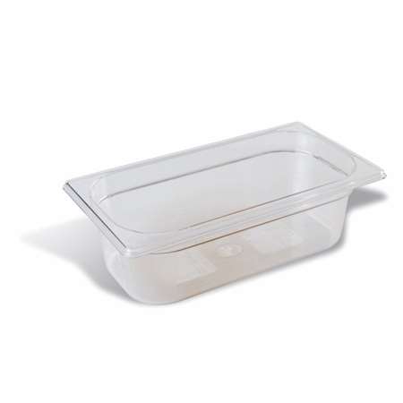 BAC GASTRO GN 1/4 POLYCARBONATE H 100MM